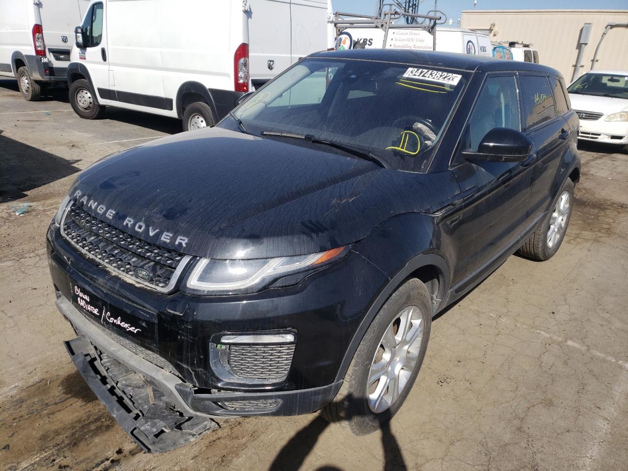 Photo 2 from auction – 2019 LAND ROVER RANGE ROVE with VIN SALVP2RX7KH348310
