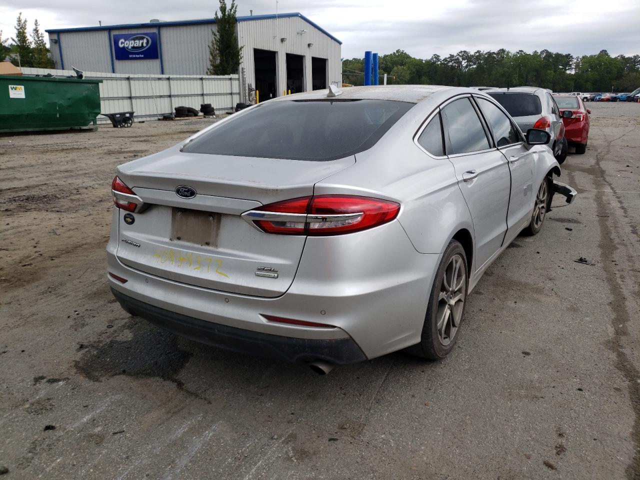 Photo 4 from auction – 2019 FORD FUSION SEL with VIN 3FA6P0CD7KR142021