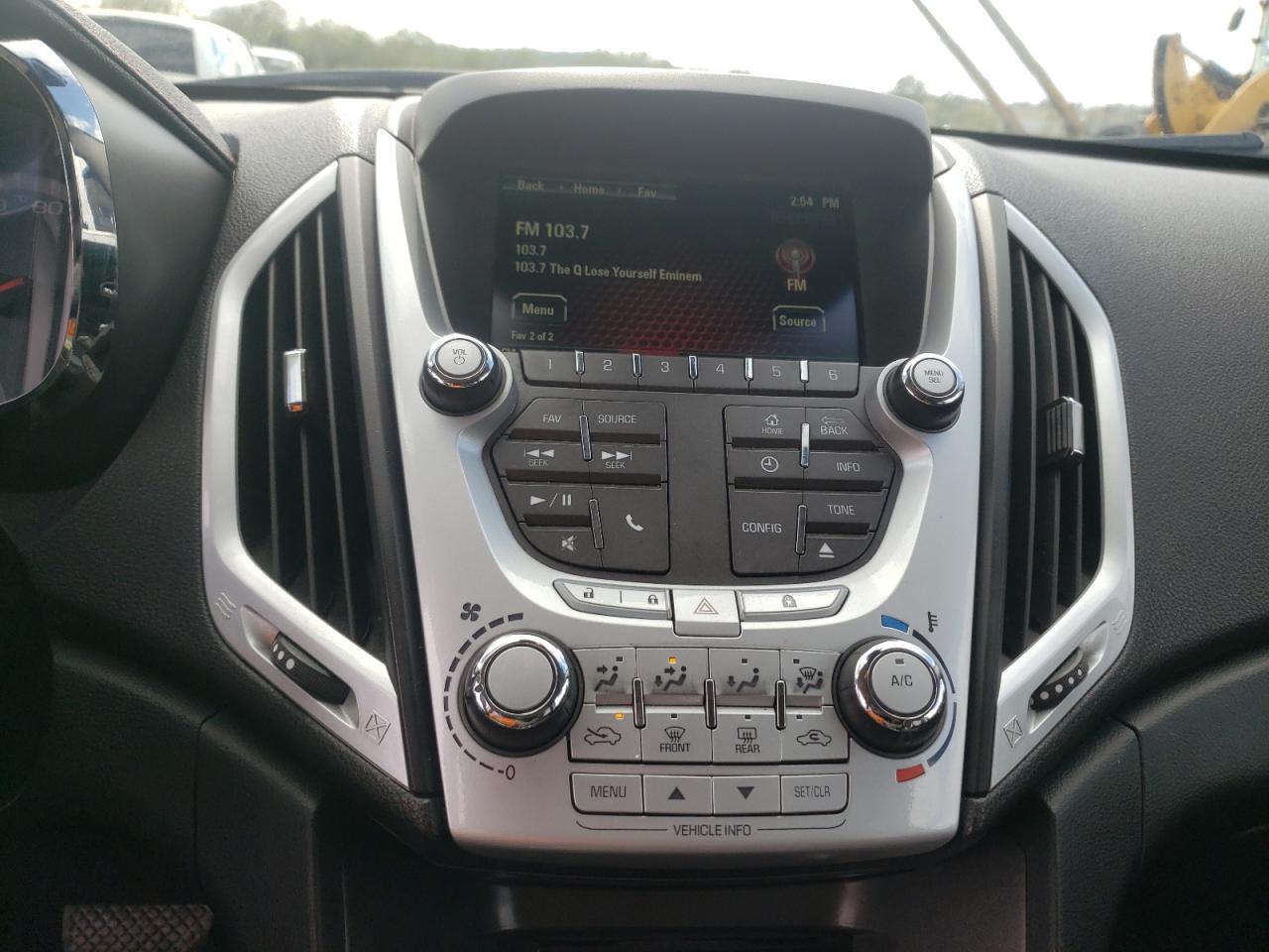 Photo 9 from auction – 2015 GMC TERRAIN SL with VIN 2GKALMEK6F6411243