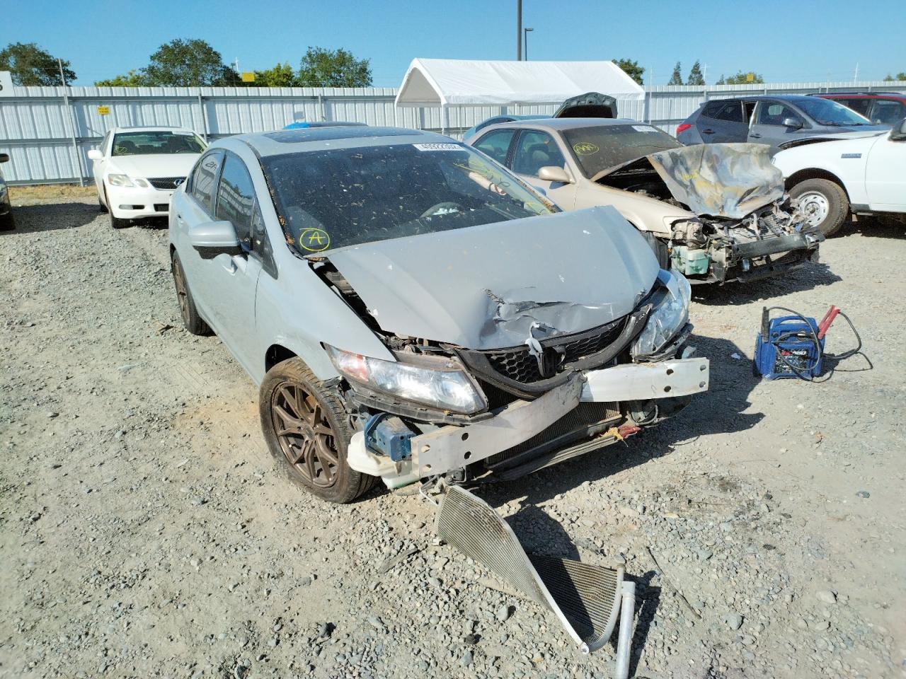 HONDA CIVIC 2015 with VIN 19XFB2F86FE279211 - Photo from auction