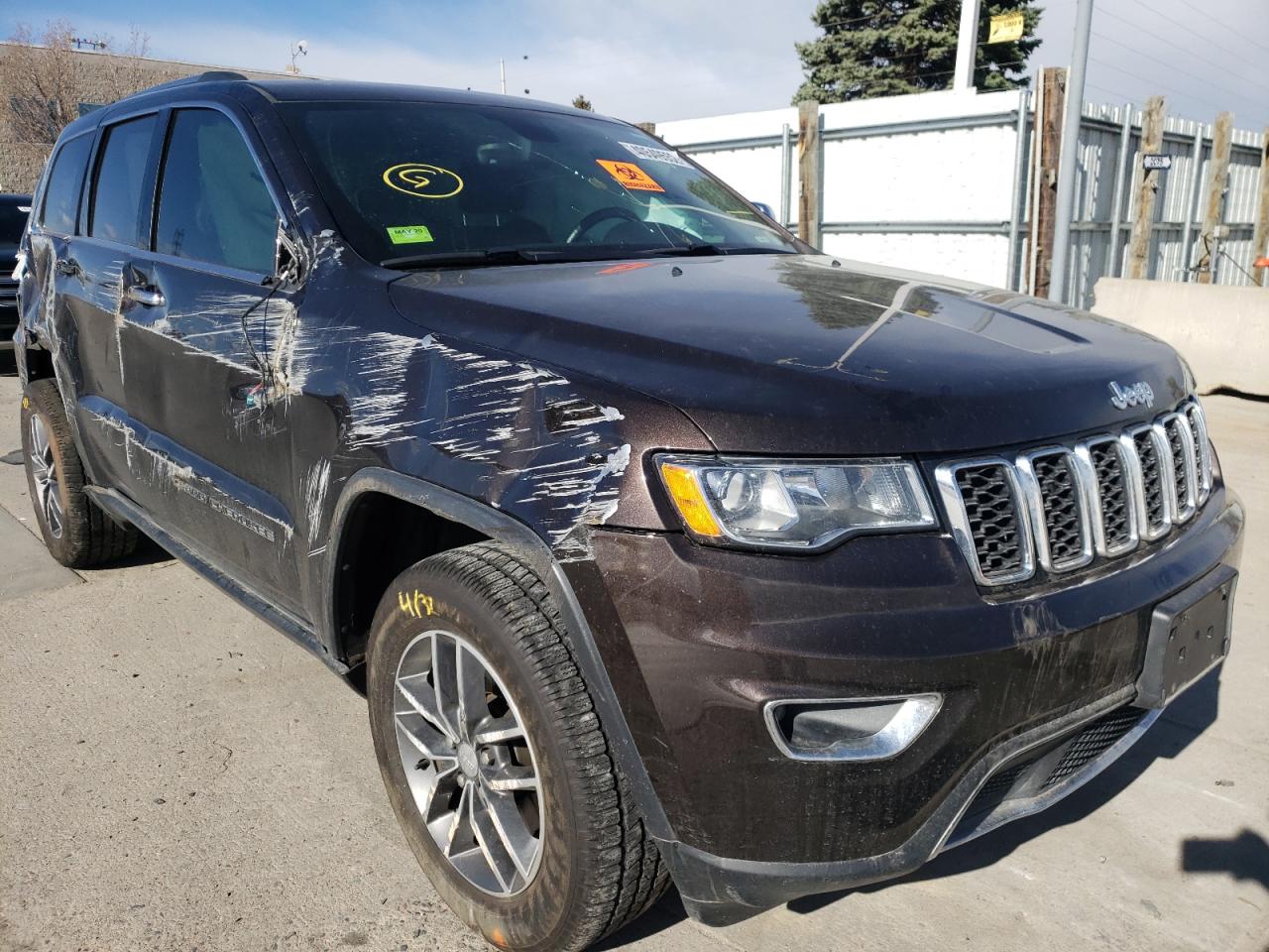 JEEP GRAND CHER 2017 with VIN 1C4RJFBGXHC706615 - Photo from auction