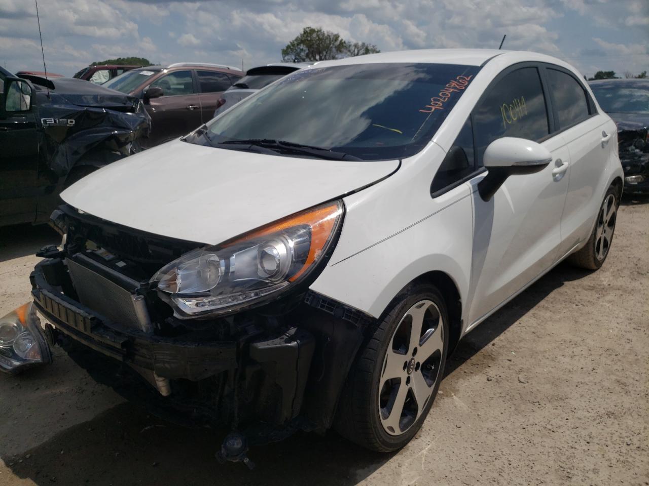 Photo 2 from auction – 2012 KIA RIO EX with VIN KNADN5A36C6016274