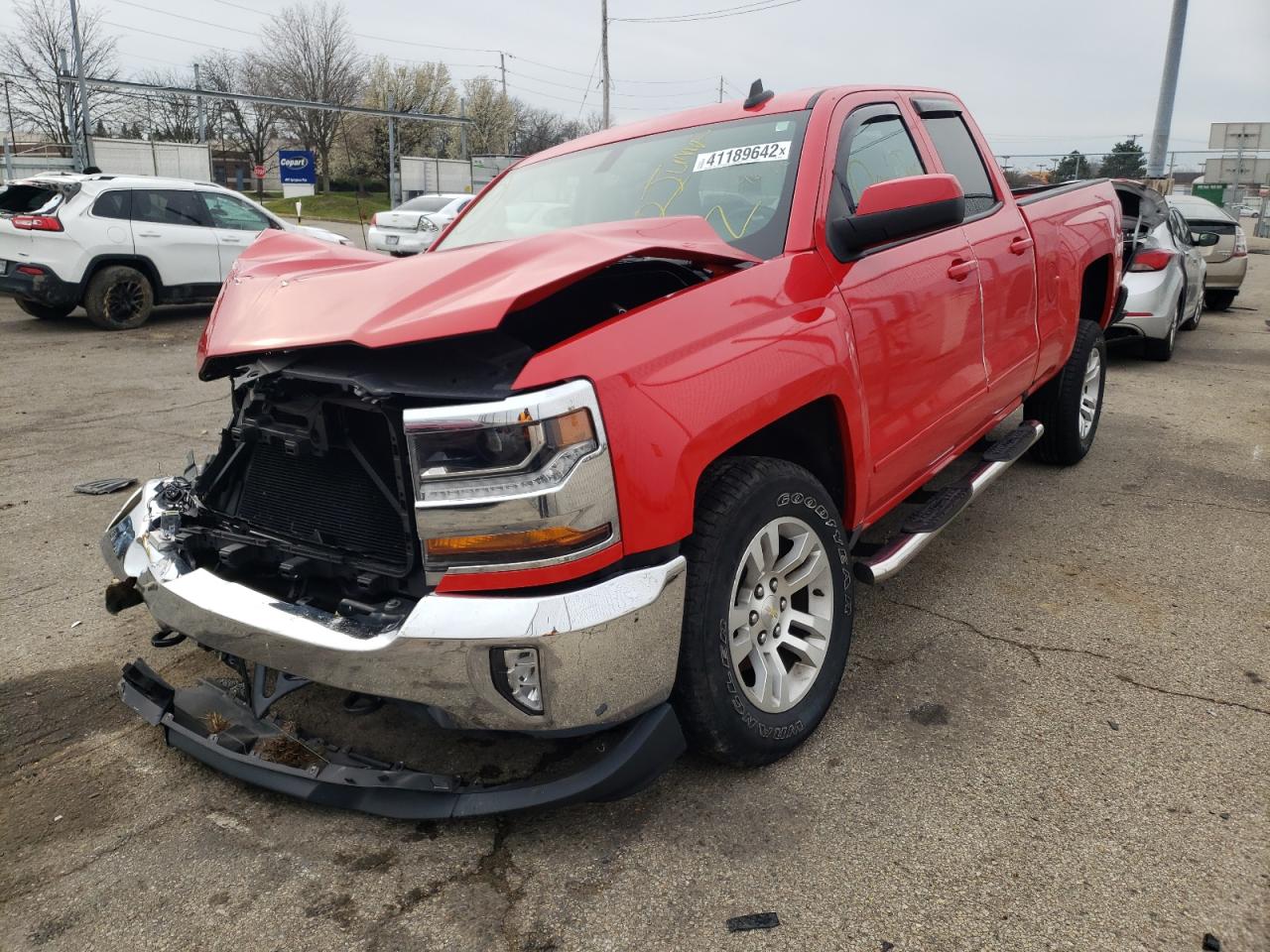 Photo 2 from auction – 2016 CHEVROLET SILVERADO with VIN 1GCVKREC7GZ380449