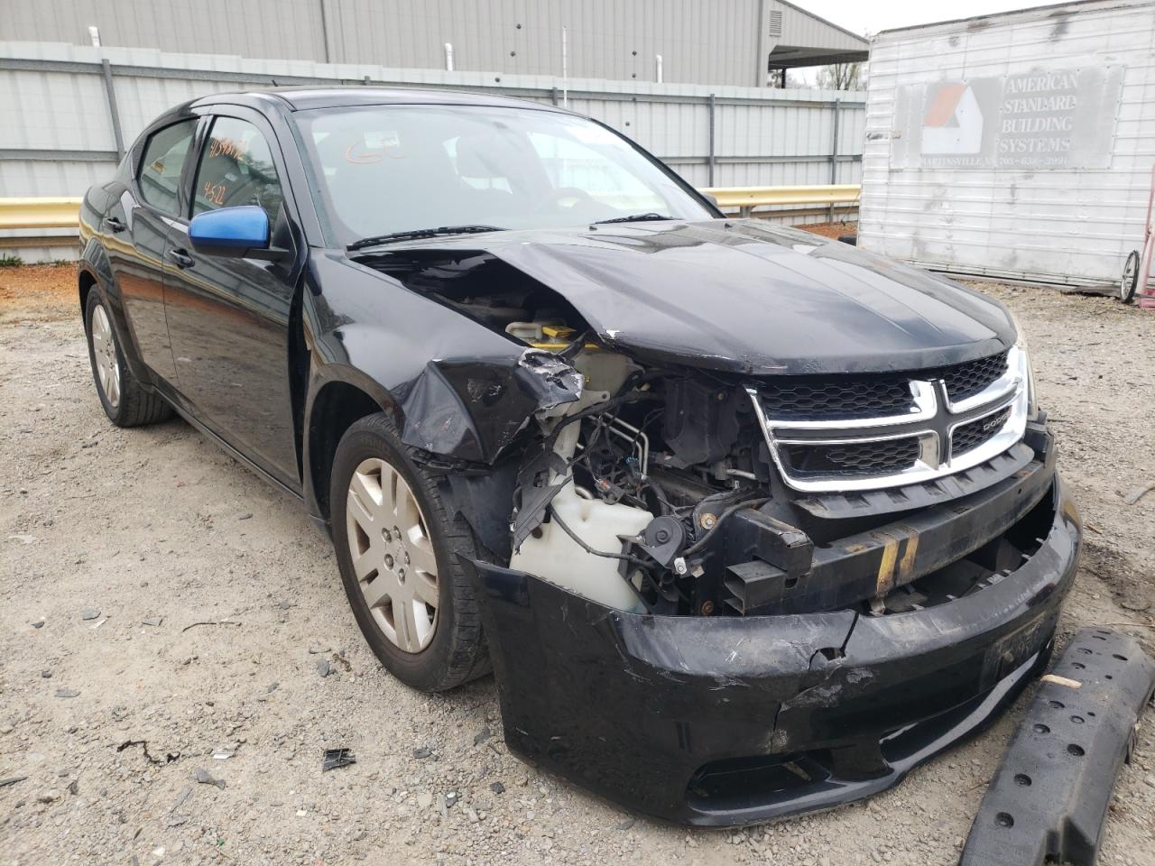 DODGE AVENGER SE 2012 with VIN 1C3CDZABXCN270130 - Photo from auction