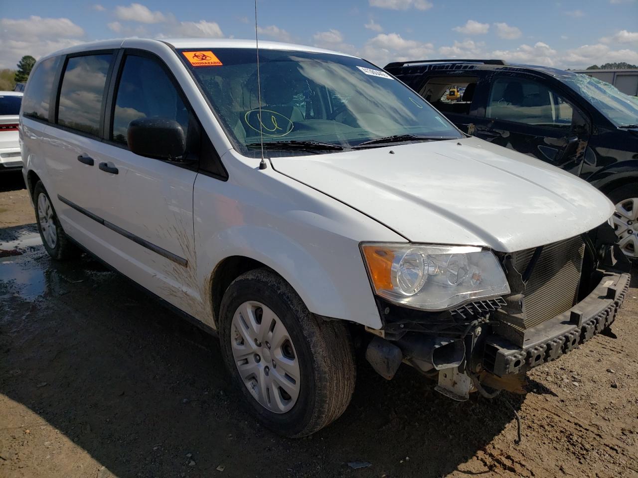 DODGE GRAND CARA 2014 with VIN 2C4RDGBG5ER145448 - Photo from auction