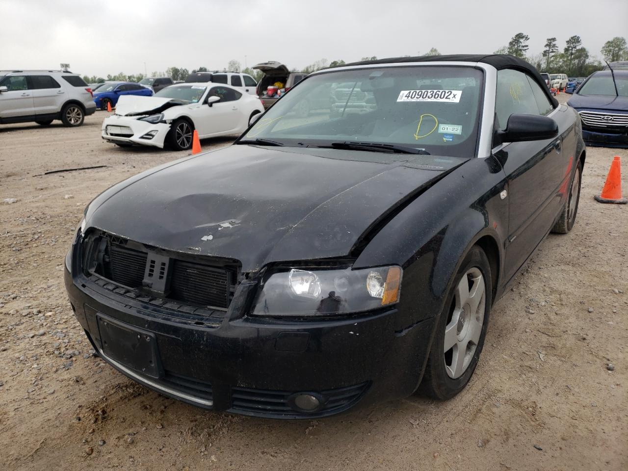 Photo 2 from auction – 2003 AUDI A4 1.8 CAB with VIN WAUAC48HX3K027404