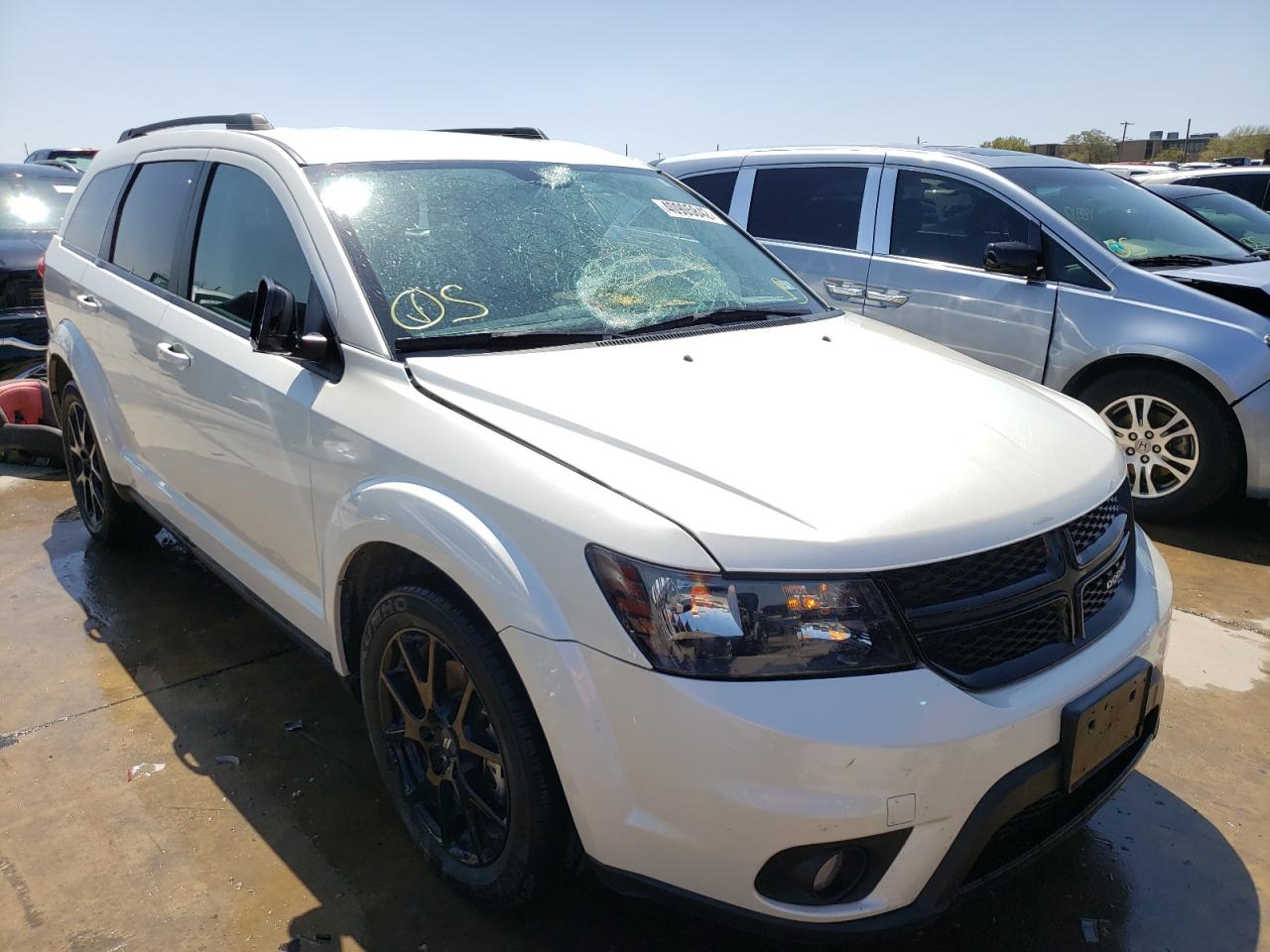 DODGE JOURNEY GT 2018 with VIN 3C4PDCEG9JT310193 - Photo from auction