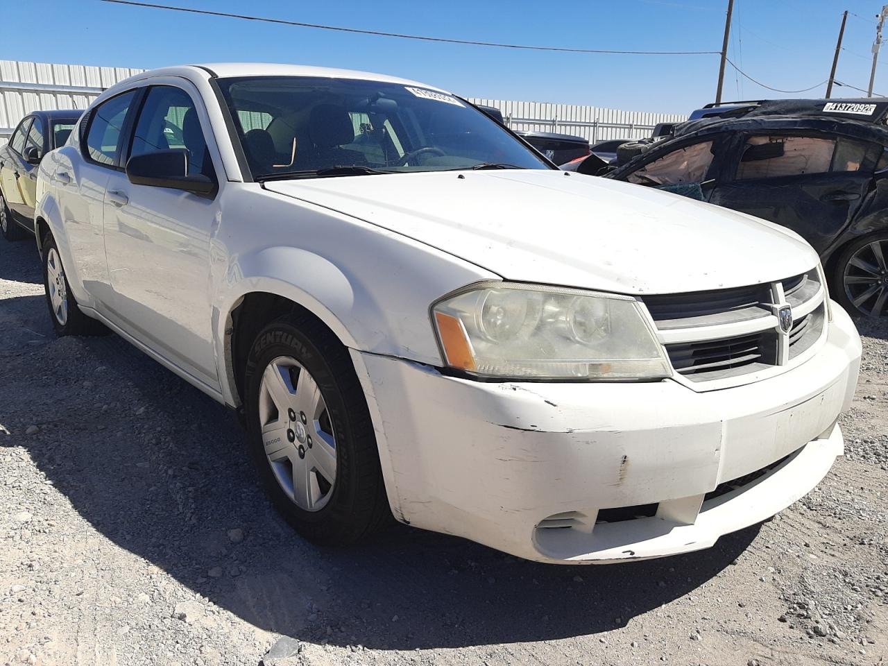 DODGE AVENGER SX 2010 with VIN 1B3CC4FB4AN108714 - Photo from auction