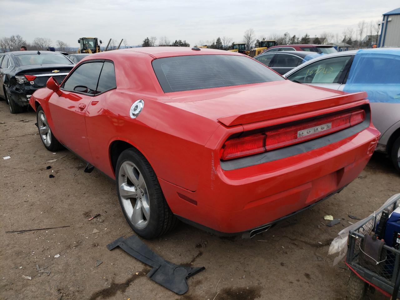 Photo 3 from auction – 2014 DODGE CHALLENGER with VIN 2C3CDYAG5EH204036