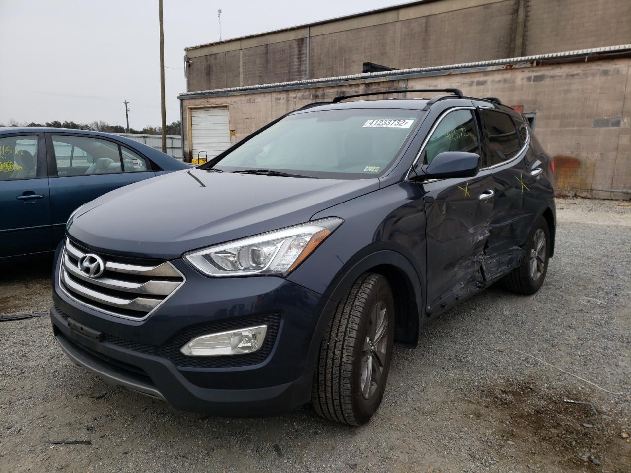 Photo 2 from auction – 2015 HYUNDAI SANTA FE with VIN 5XYZU3LB5FG240352