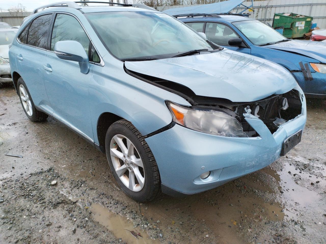 LEXUS RX 350 2011 with VIN 2T2BK1BA4BC084844 - Photo from auction