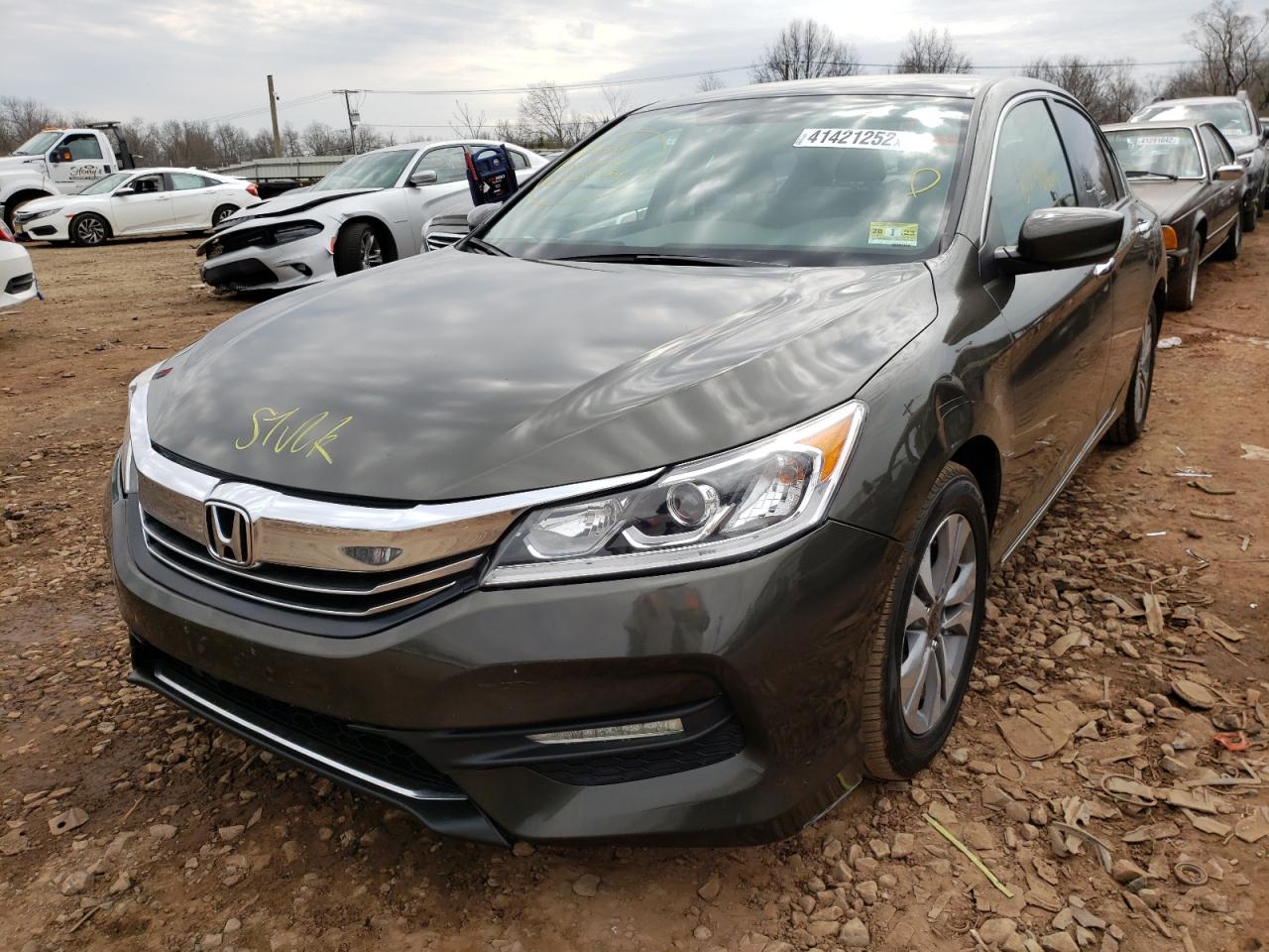 Photo 2 from auction – 2014 HONDA ACCORD LX with VIN 1HGCR2F31EA288680