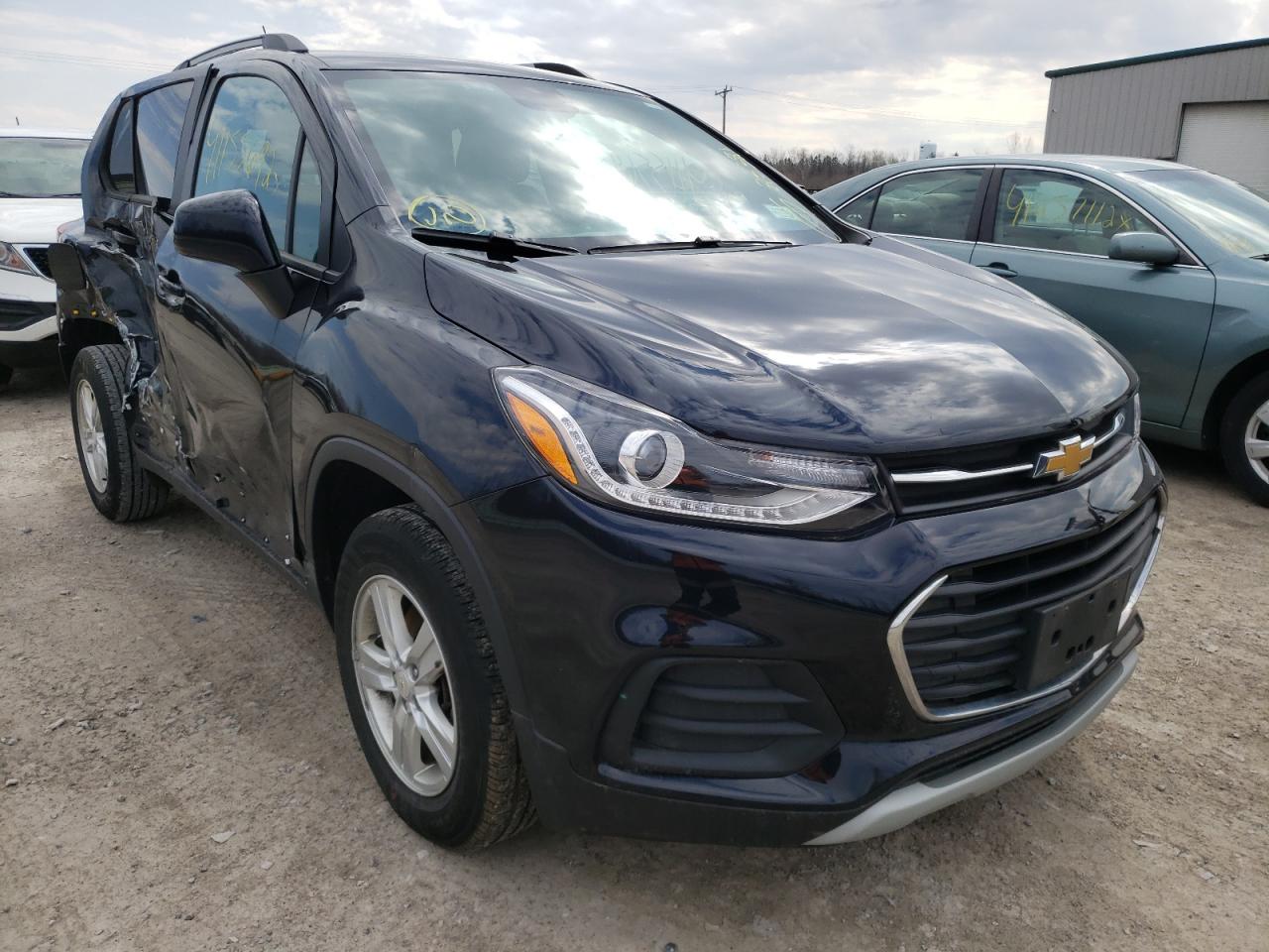 CHEVROLET TRAX 1LT 2021 with VIN KL7CJPSB7MB320201 - Photo from auction