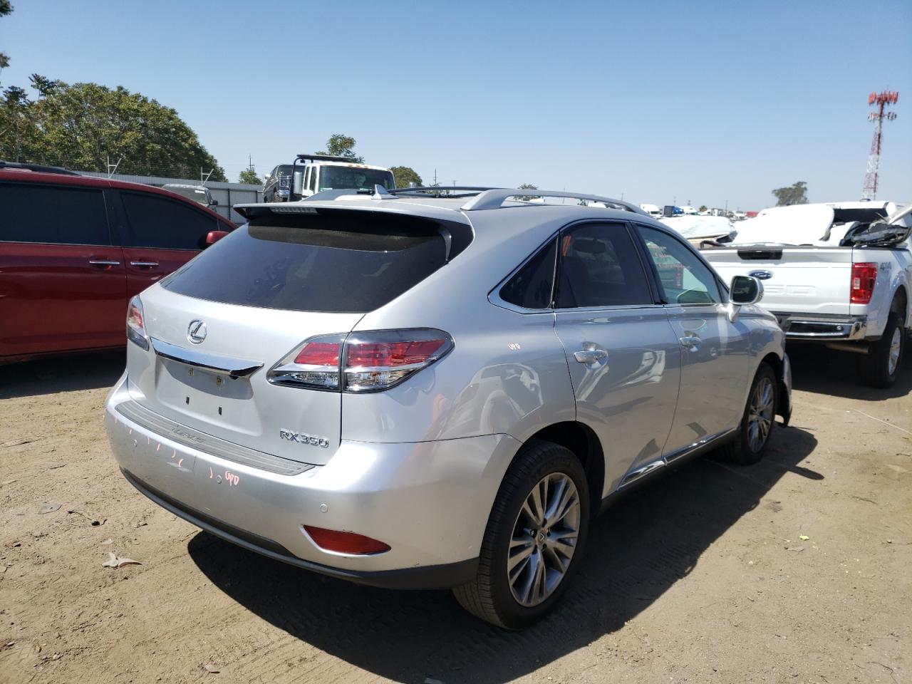 Photo 4 from auction – 2013 LEXUS RX 350 with VIN 2T2ZK1BA2DC088165