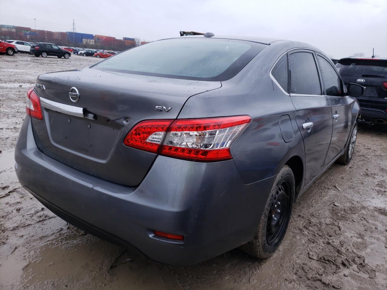 Photo 4 from auction – 2015 NISSAN SENTRA S with VIN 3N1AB7AP2FL661997