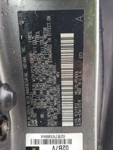 Photo 1 from auction – 2005 TOYOTA SIENNA CE with VIN 5TDZA23C75S346945