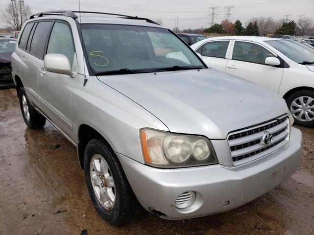 TOYOTA HYLANDER 2003 with VIN JTEGF21A430112932 - Photo from auction