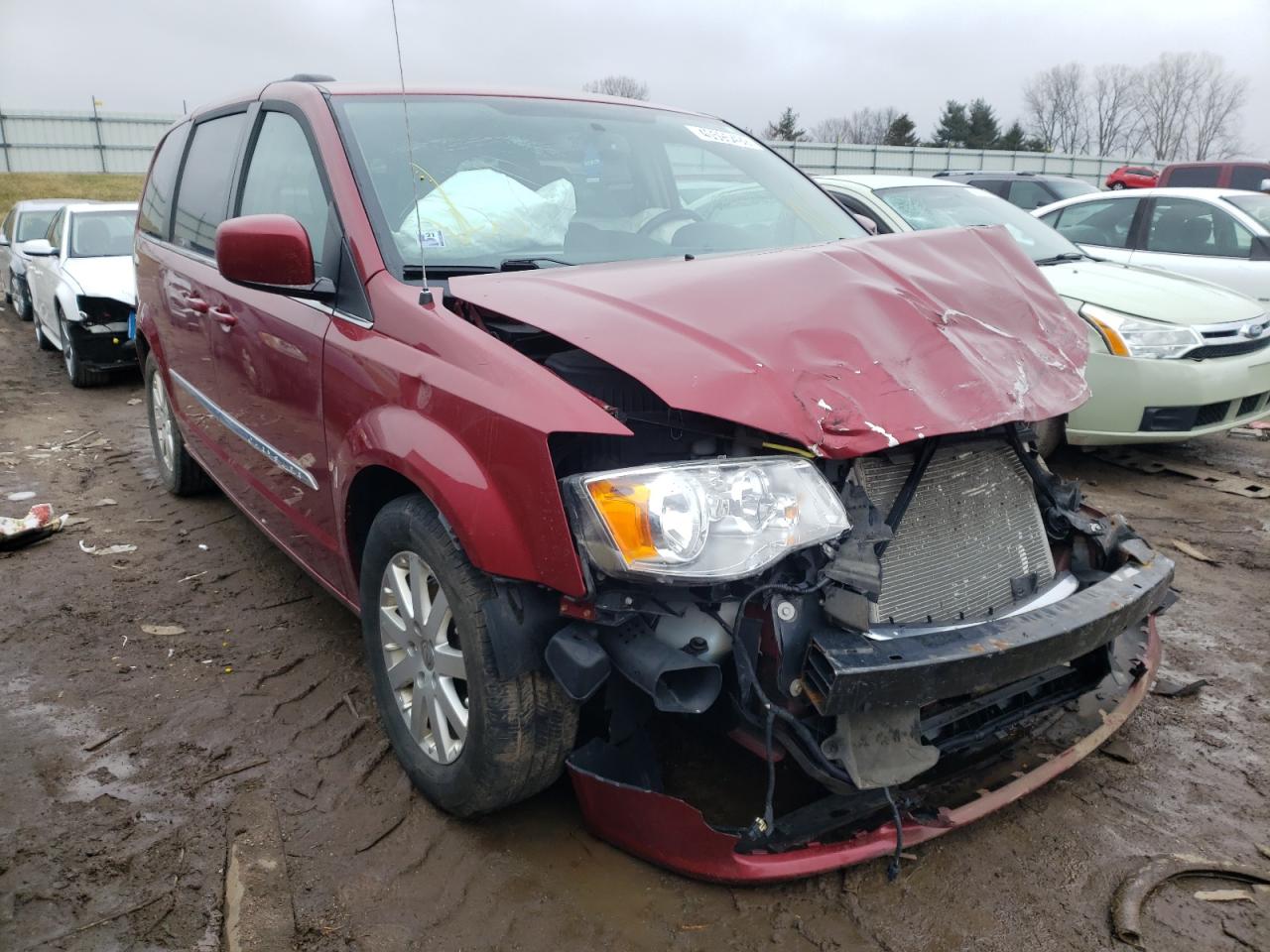 CHRYSLER TOWN & COU 2013 with VIN 2C4RC1BG9DR808308 - Photo from auction