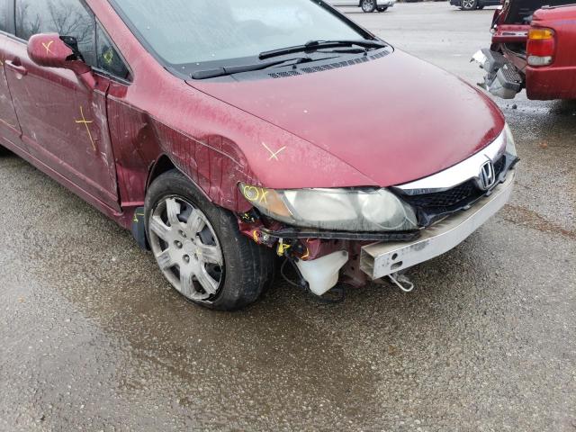 Фото 9 с аукциона – 2011 HONDA CIVIC LX с VIN 19XFA1F58BE024248