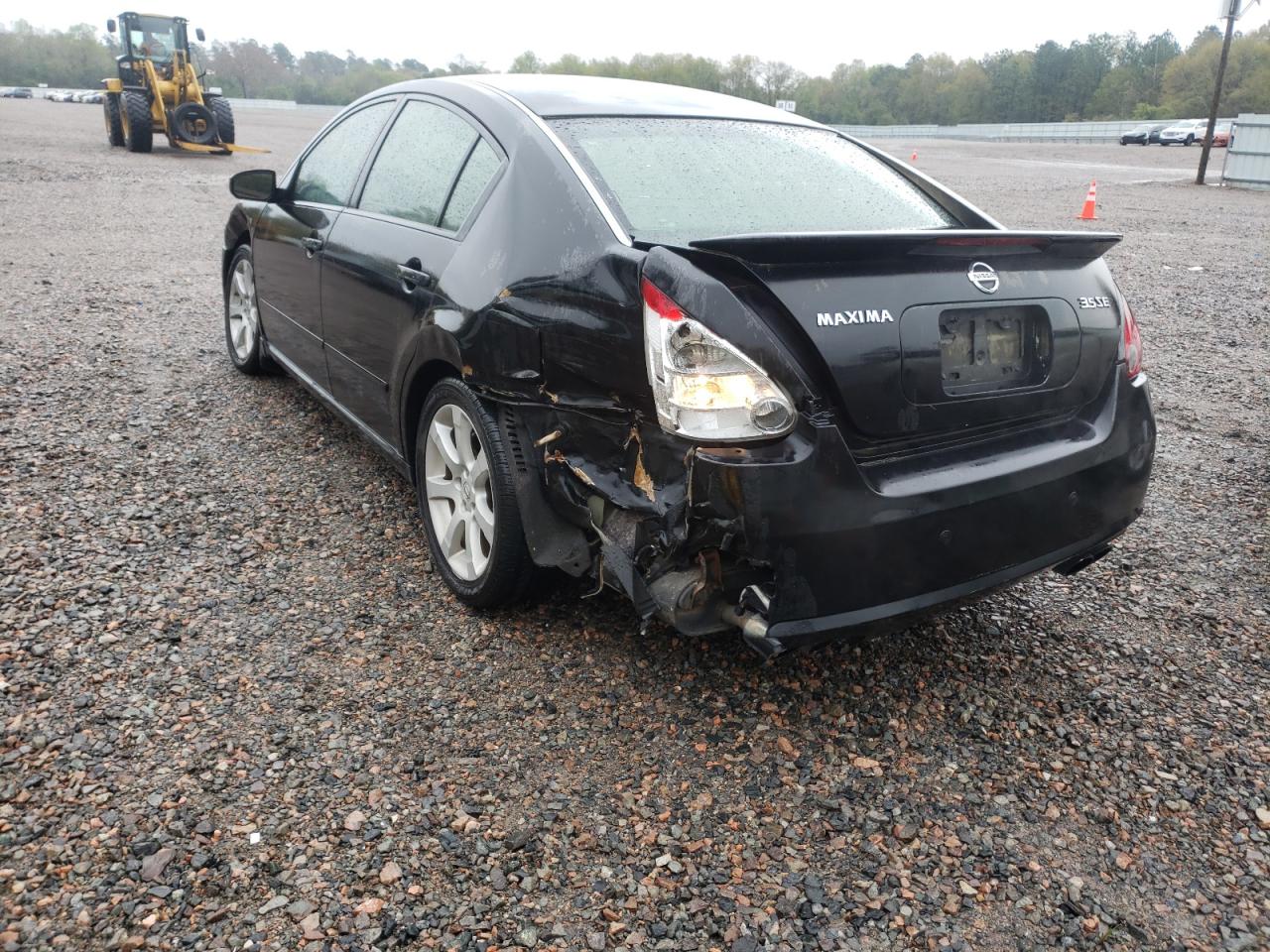 Photo 3 from auction – 2007 NISSAN MAXIMA SE with VIN 1N4BA41E27C842800