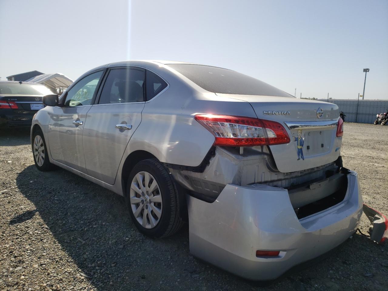 Photo 3 from auction – 2014 NISSAN SENTRA S with VIN 3N1AB7AP4EY214816