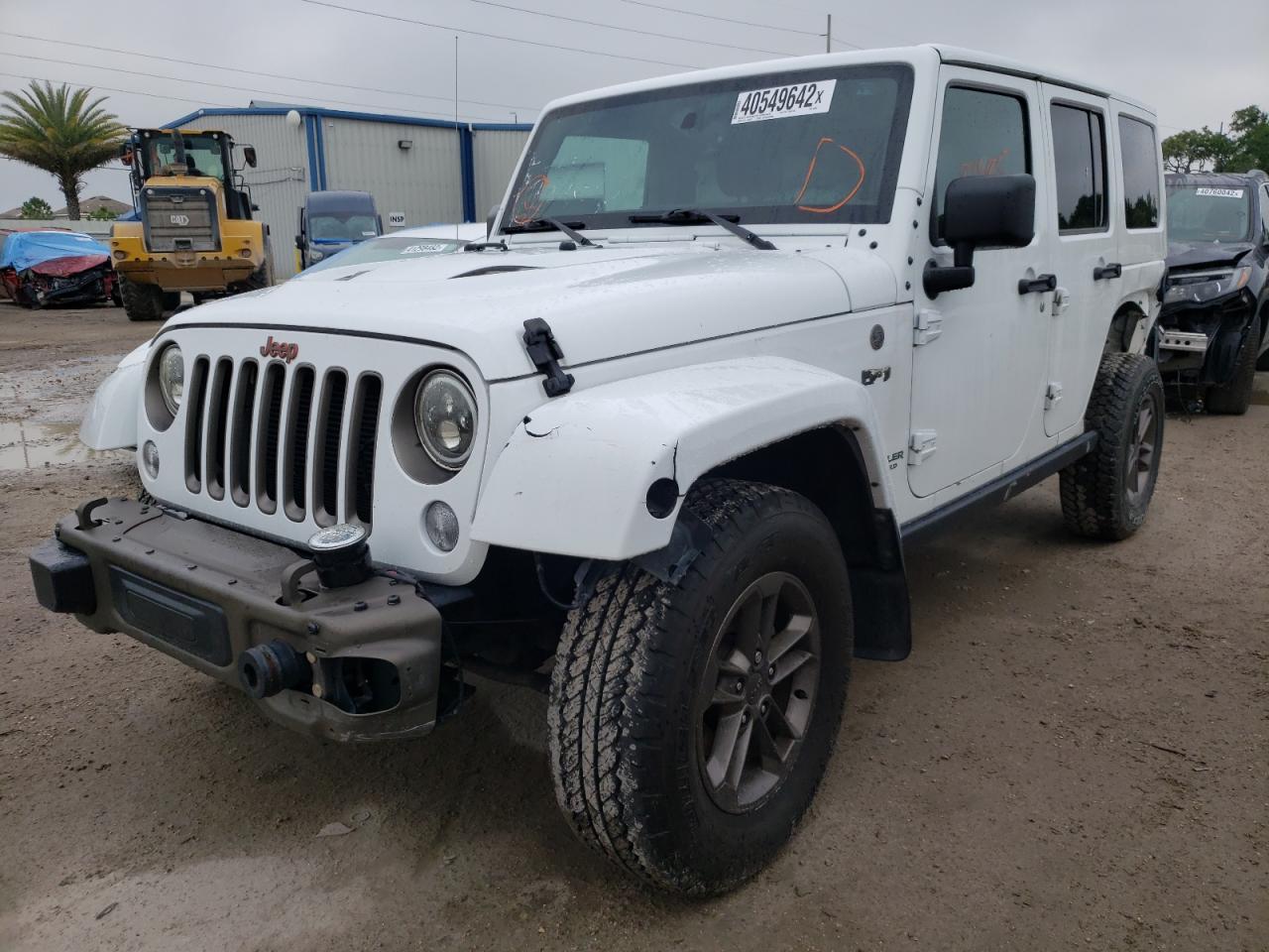 Photo 2 from auction – 2016 JEEP WRANGLER U with VIN 1C4BJWEG4GL336967