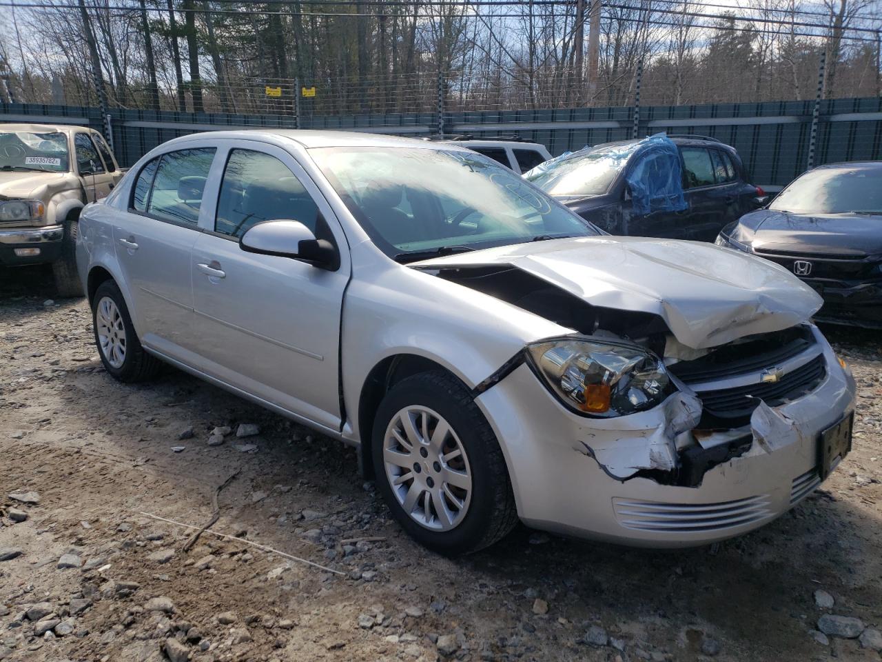 CHEVROLET COBALT 1LT 2010 with VIN 1G1AD5F54A7206352 - Photo from auction