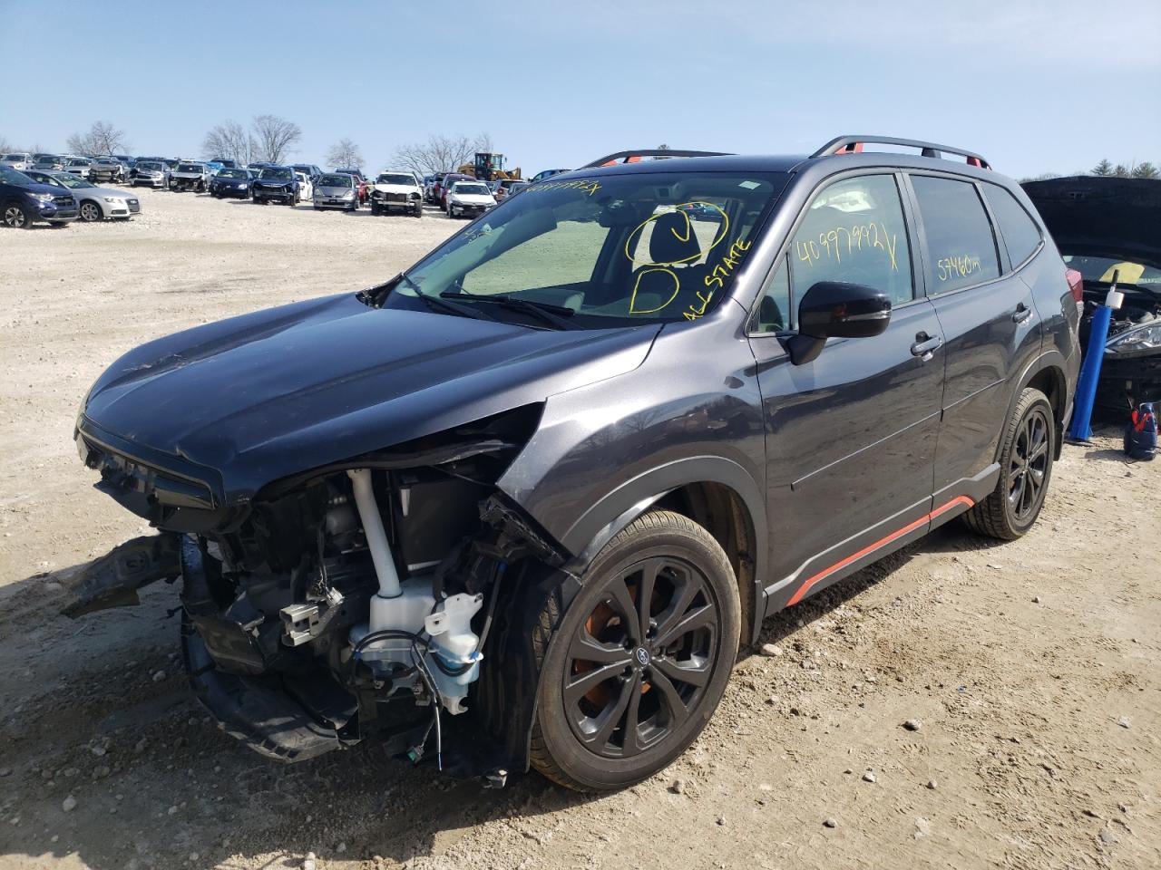 Photo 2 from auction – 2019 SUBARU FORESTER S with VIN JF2SKAJC6KH407098