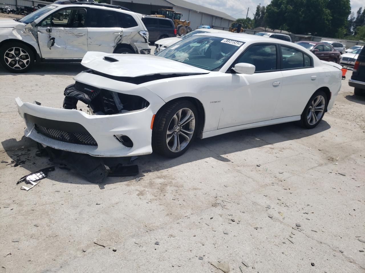 Photo 2 from auction – 2021 DODGE CHARGER R/ with VIN 2C3CDXCTXMH524682