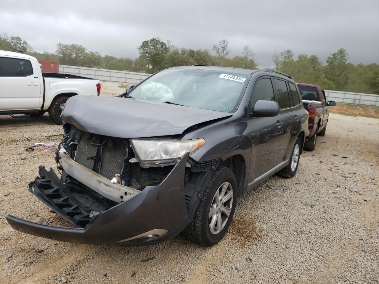 Photo 2 from auction – 2012 TOYOTA HIGHLANDER with VIN 5TDZK3EH8CS066198