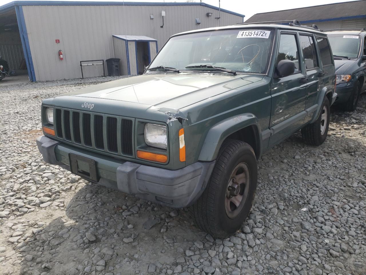 Photo 2 from auction – 2000 JEEP CHEROKEE S with VIN 1J4FT48S4YL116756