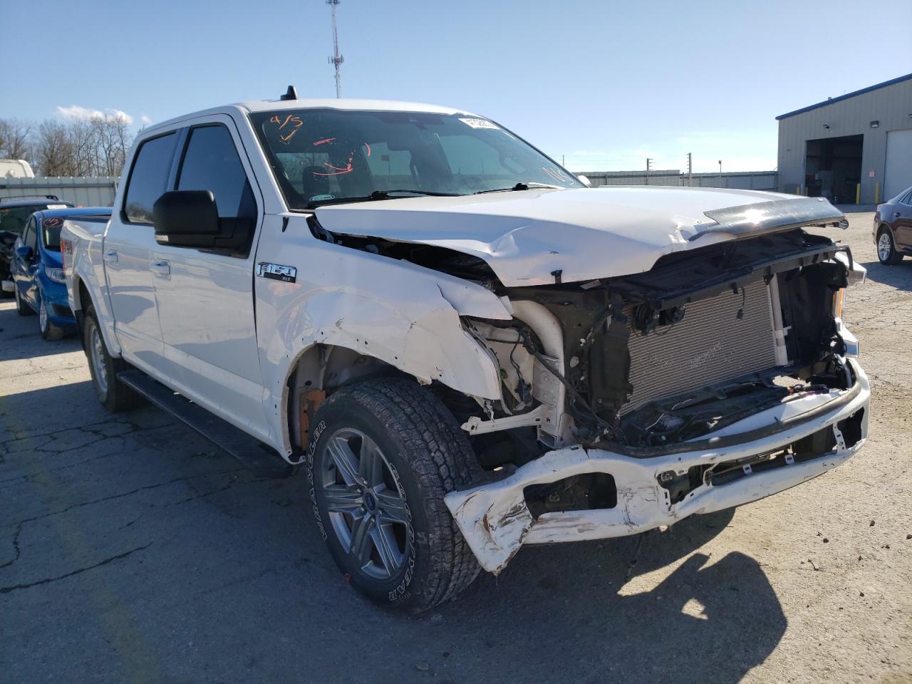 FORD F150 SUPER 2019 with VIN 1FTEW1E42KKF02456 - Photo from auction
