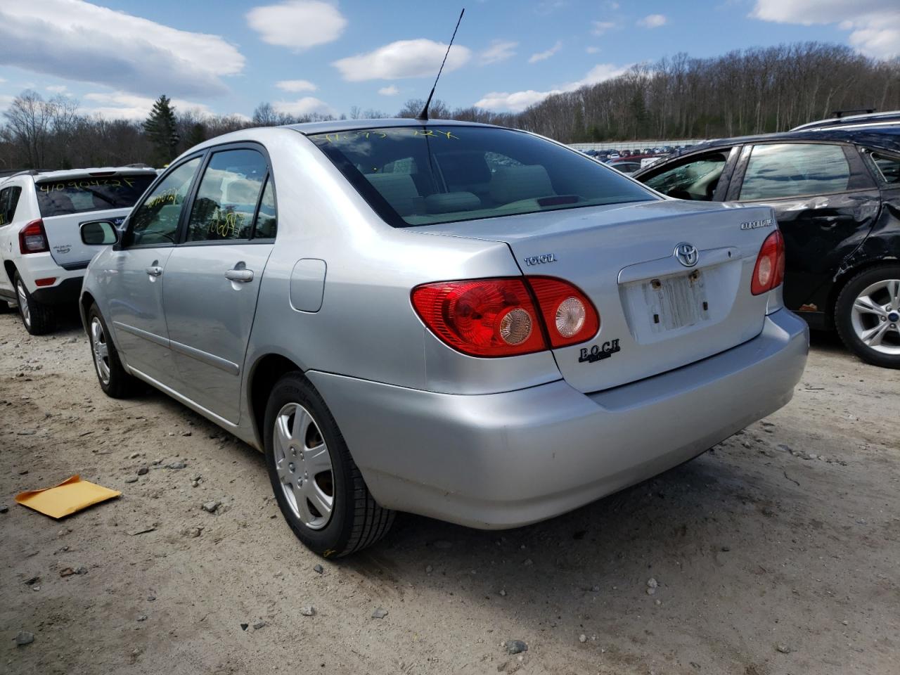 Photo 3 from auction – 2007 TOYOTA COROLLA CE with VIN JTDBR32E470127708
