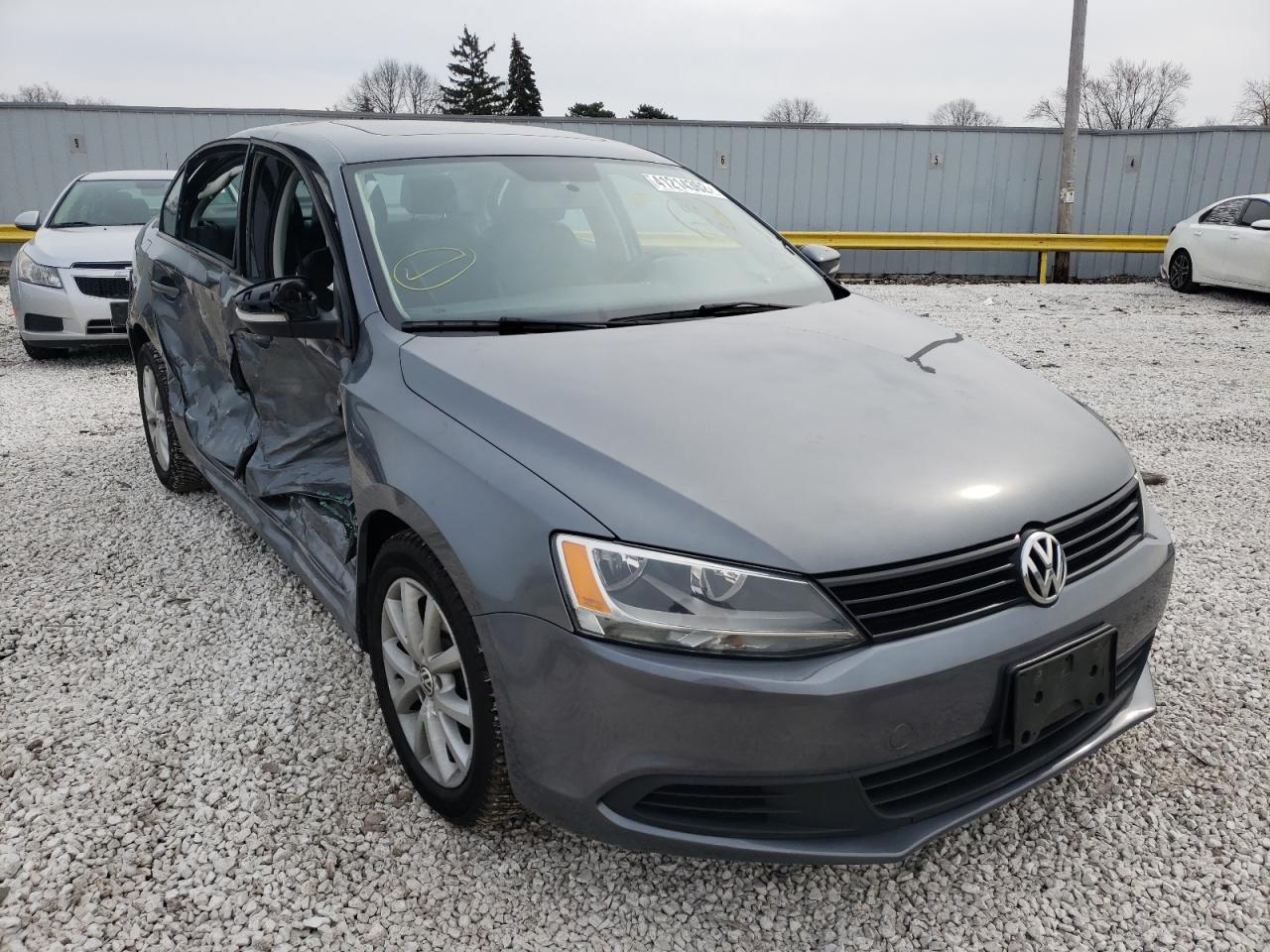 VOLKSWAGEN JETTA SE 2012 with VIN 3VWDP7AJ2CM403747 - Photo from auction