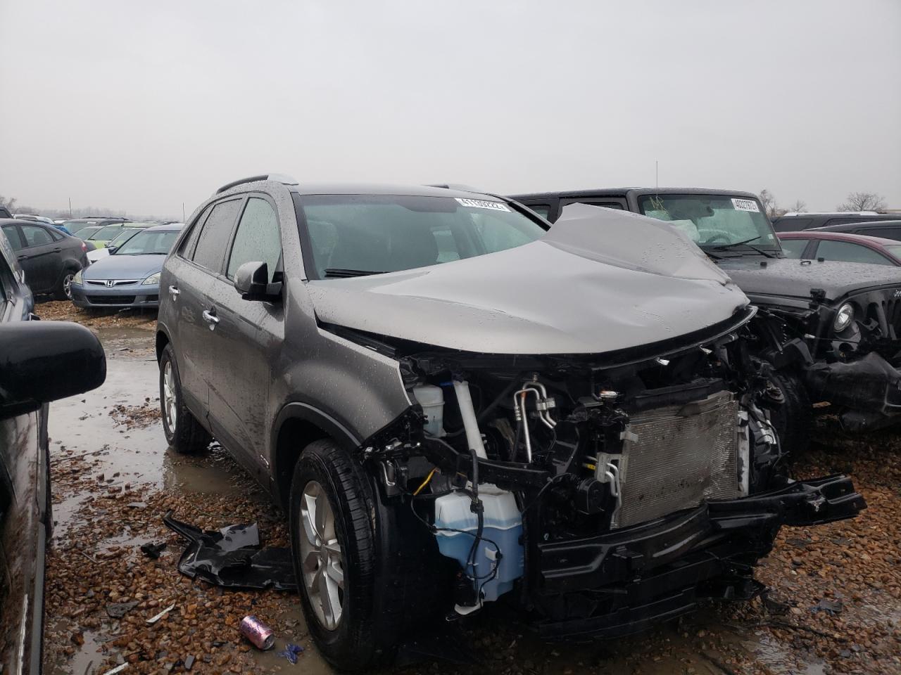 Photo 1 from auction – 2015 KIA SORENTO LX with VIN 5XYKTDA76FG594115