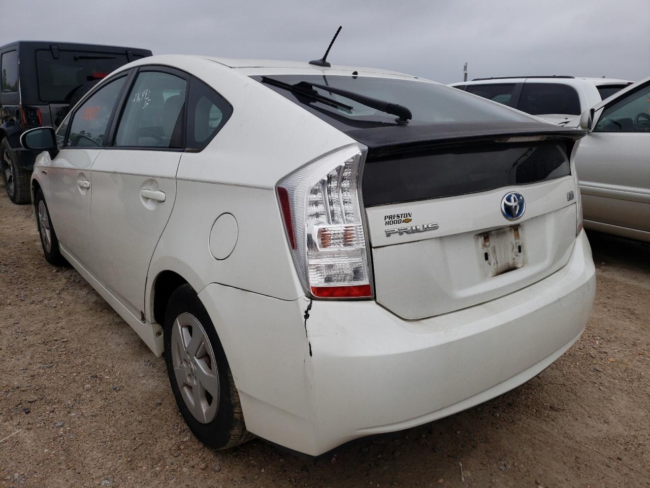 Photo 3 from auction – 2011 TOYOTA PRIUS with VIN JTDKN3DU7B1333687