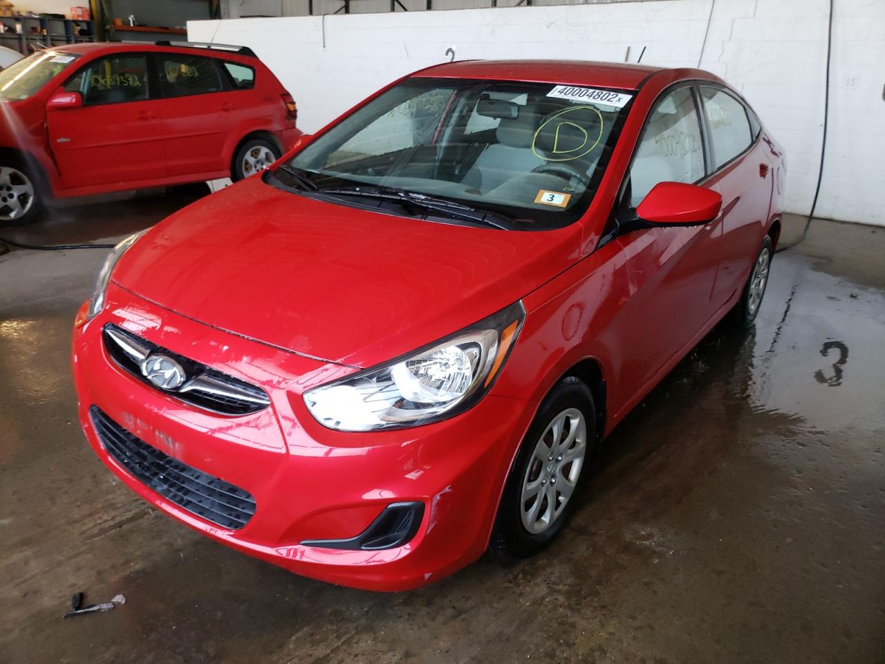 Photo 2 from auction – 2012 HYUNDAI ACCENT GLS with VIN KMHCT4AE3CU126111