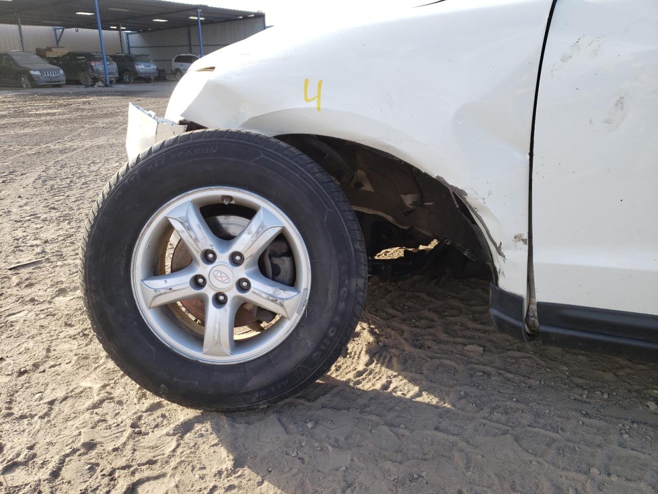 Photo 9 from auction – 2008 HYUNDAI SANTA FE G with VIN 5NMSG73D48H201164