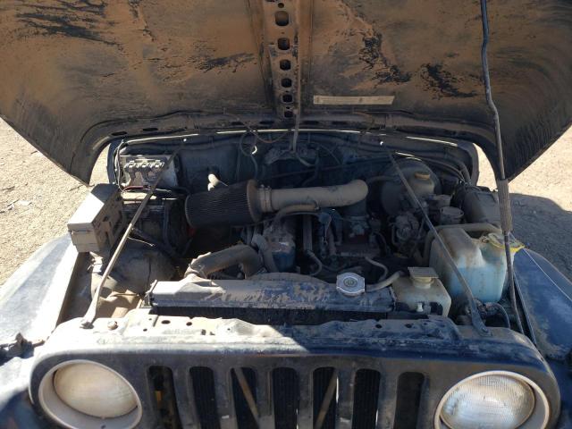 Photo 7 from auction – 2000 JEEP WRANGLER / with VIN 1J4FA49S2YP795620