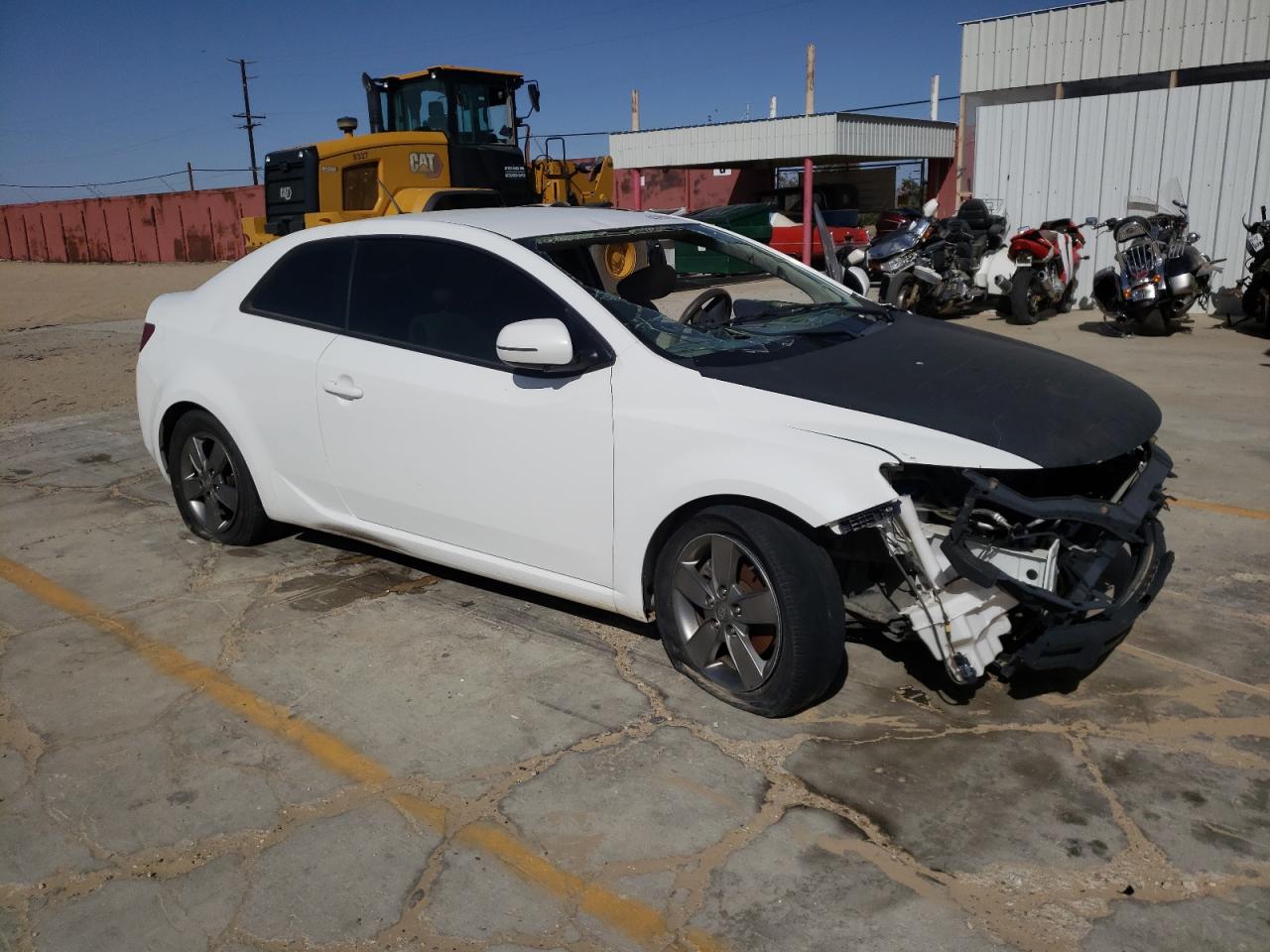 KIA FORTE EX 2011 with VIN KNAFU6A22B5321364 - Photo from auction