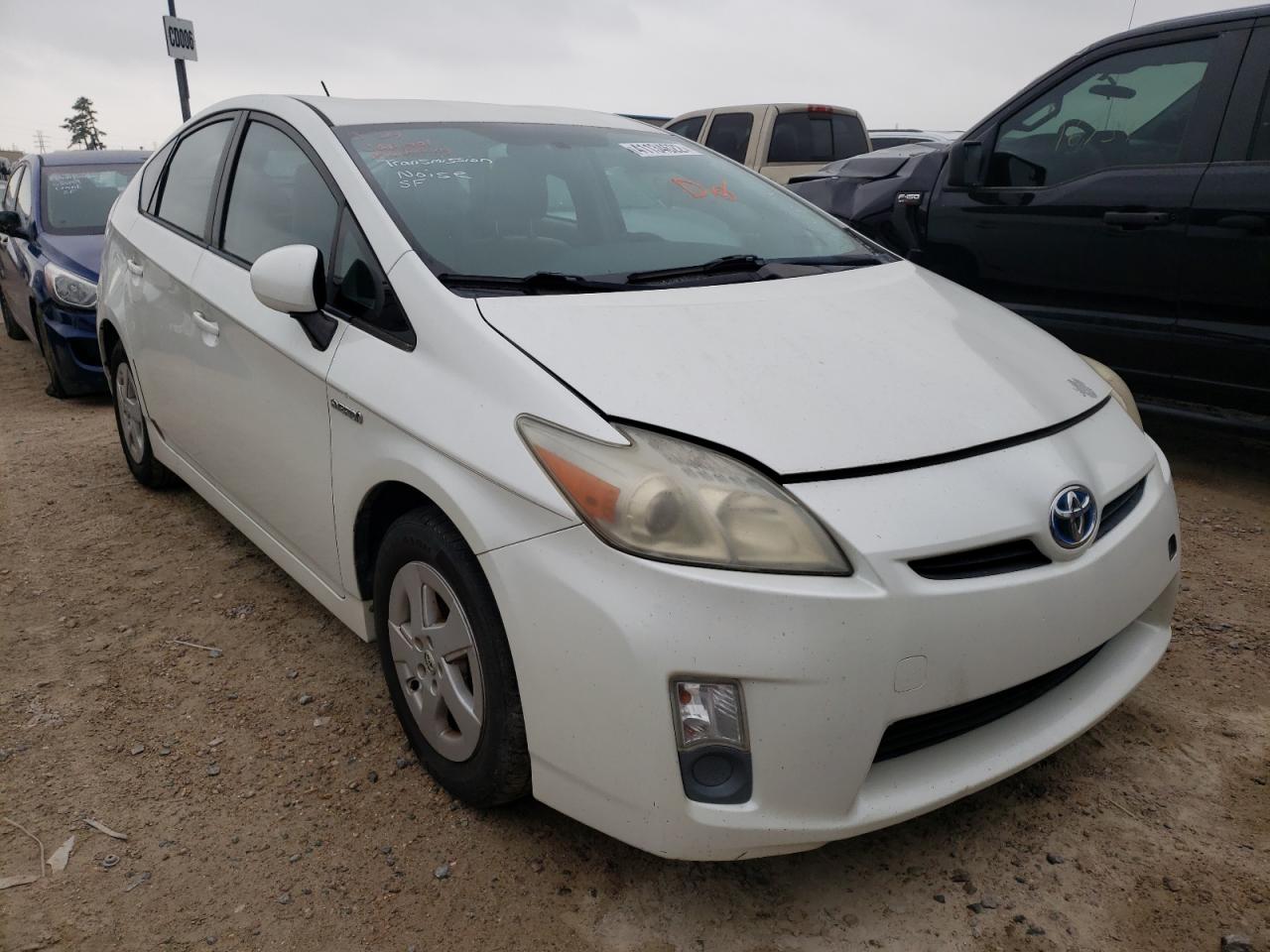 TOYOTA PRIUS 2011 with VIN JTDKN3DU7B1333687 - Photo from auction