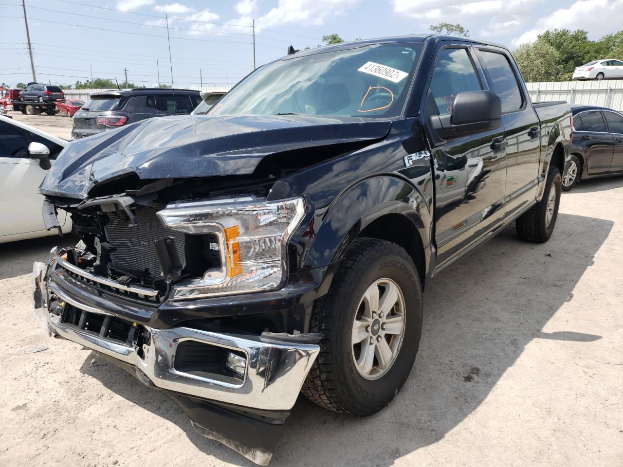 Photo 2 from auction – 2020 FORD F150 SUPER with VIN 1FTEW1CP1LFB84823