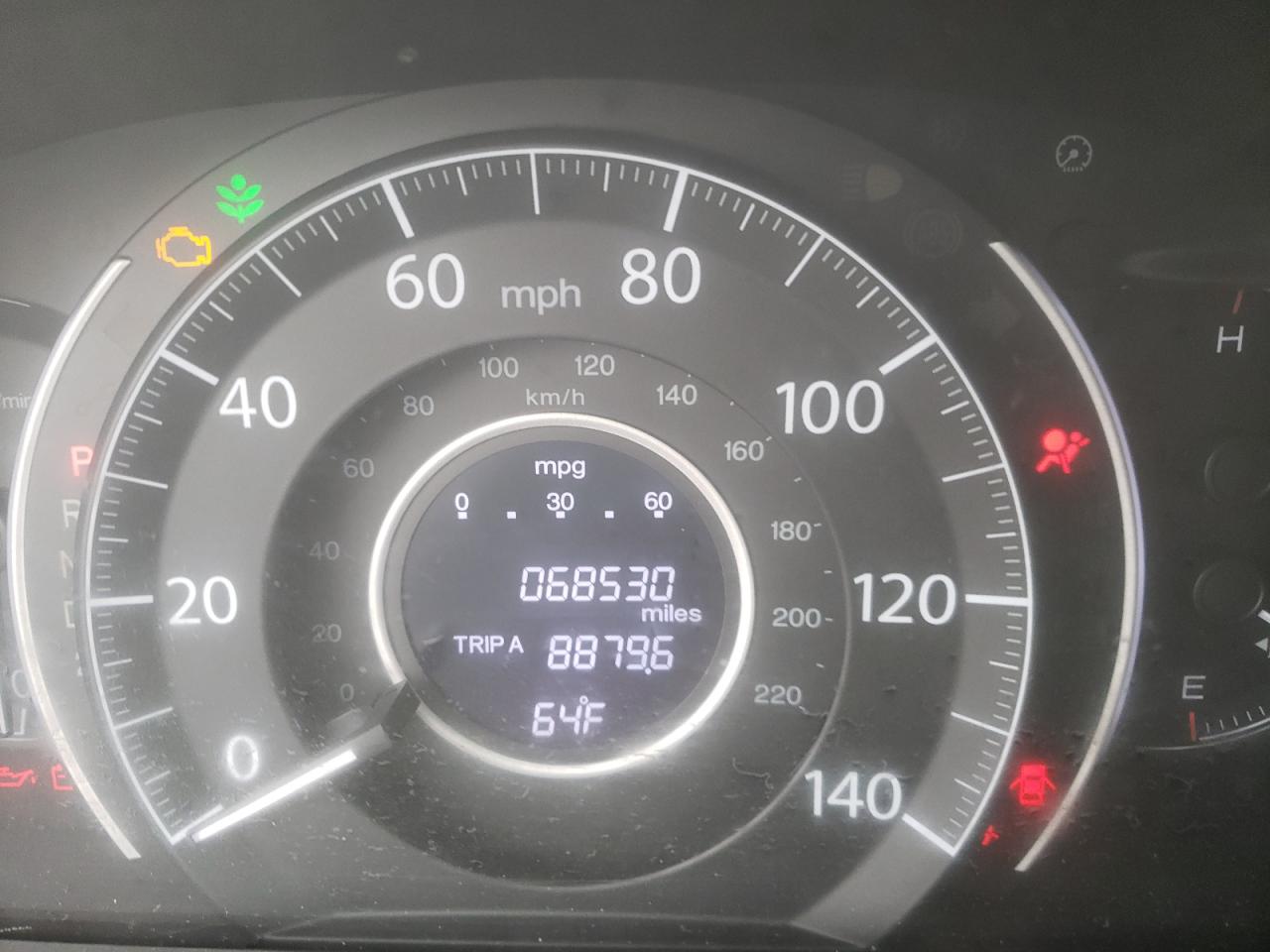 Photo 8 from auction – 2014 HONDA CR-V EXL with VIN 5J6RM3H77EL002410