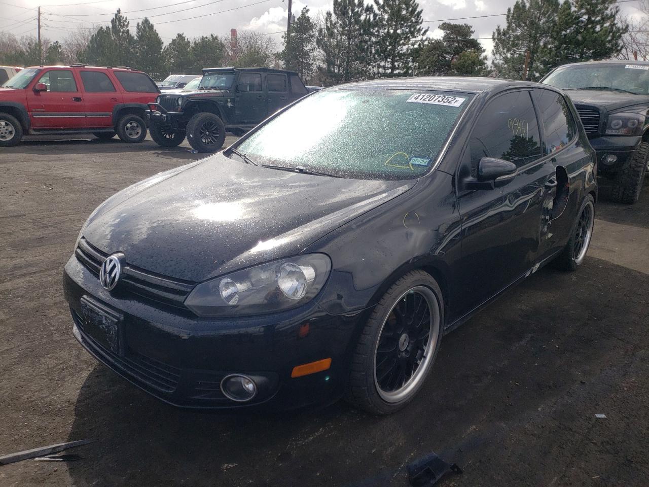 Photo 2 from auction – 2012 VOLKSWAGEN GOLF with VIN WVWAB7AJ8CW180702