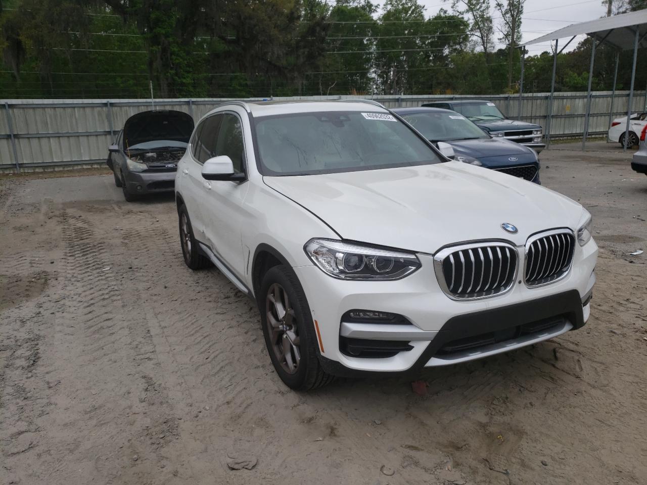 Photo 1 from auction – 2021 BMW X3 SDRIVE3 with VIN 5UXTY3C00M9G76356
