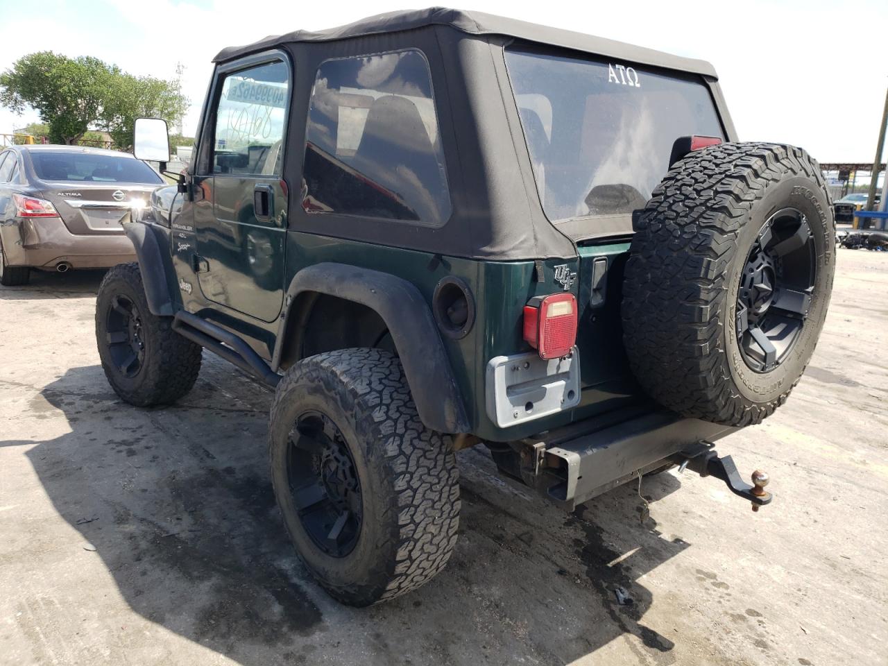Photo 3 from auction – 1999 JEEP WRANGLER / with VIN 1J4FY19S8XP460466