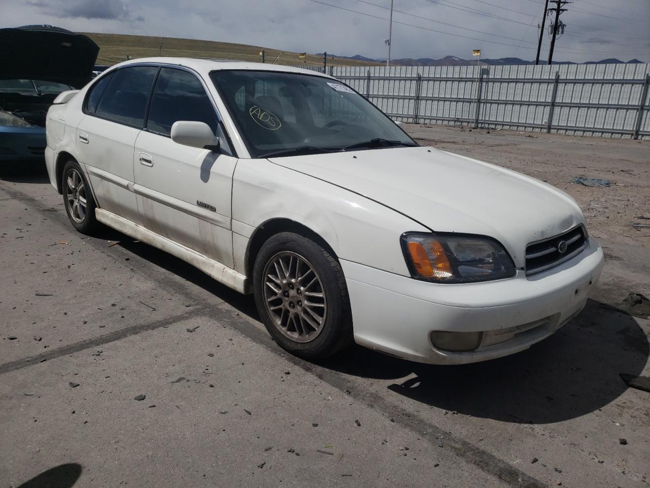 SUBARU LEGACY GT 2001 with VIN 4S3BE656317200714 - Photo from auction