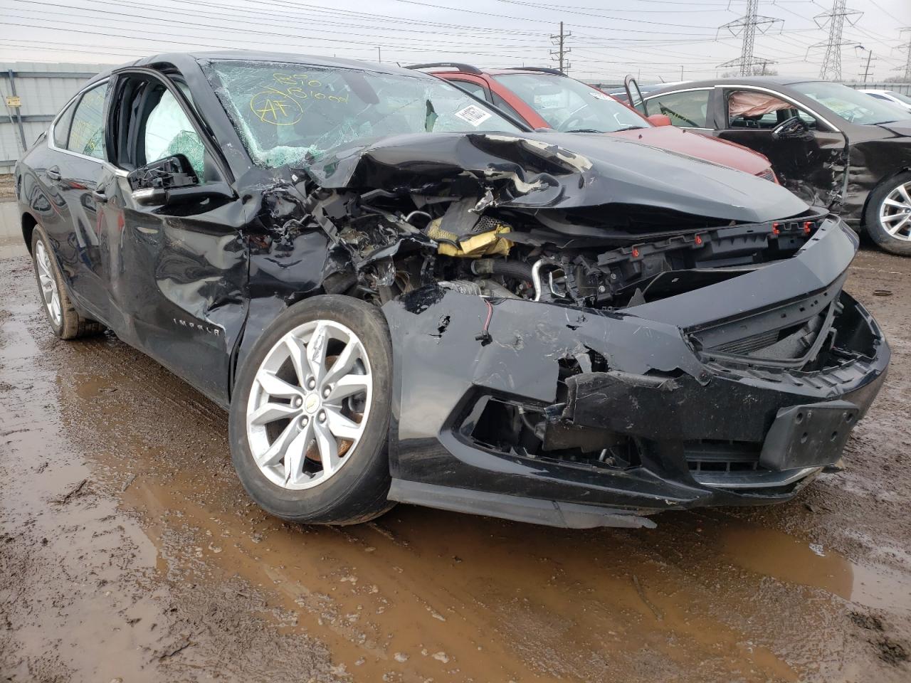 CHEVROLET IMPALA LT 2017 with VIN 2G1105S34H9195250 - Photo from auction