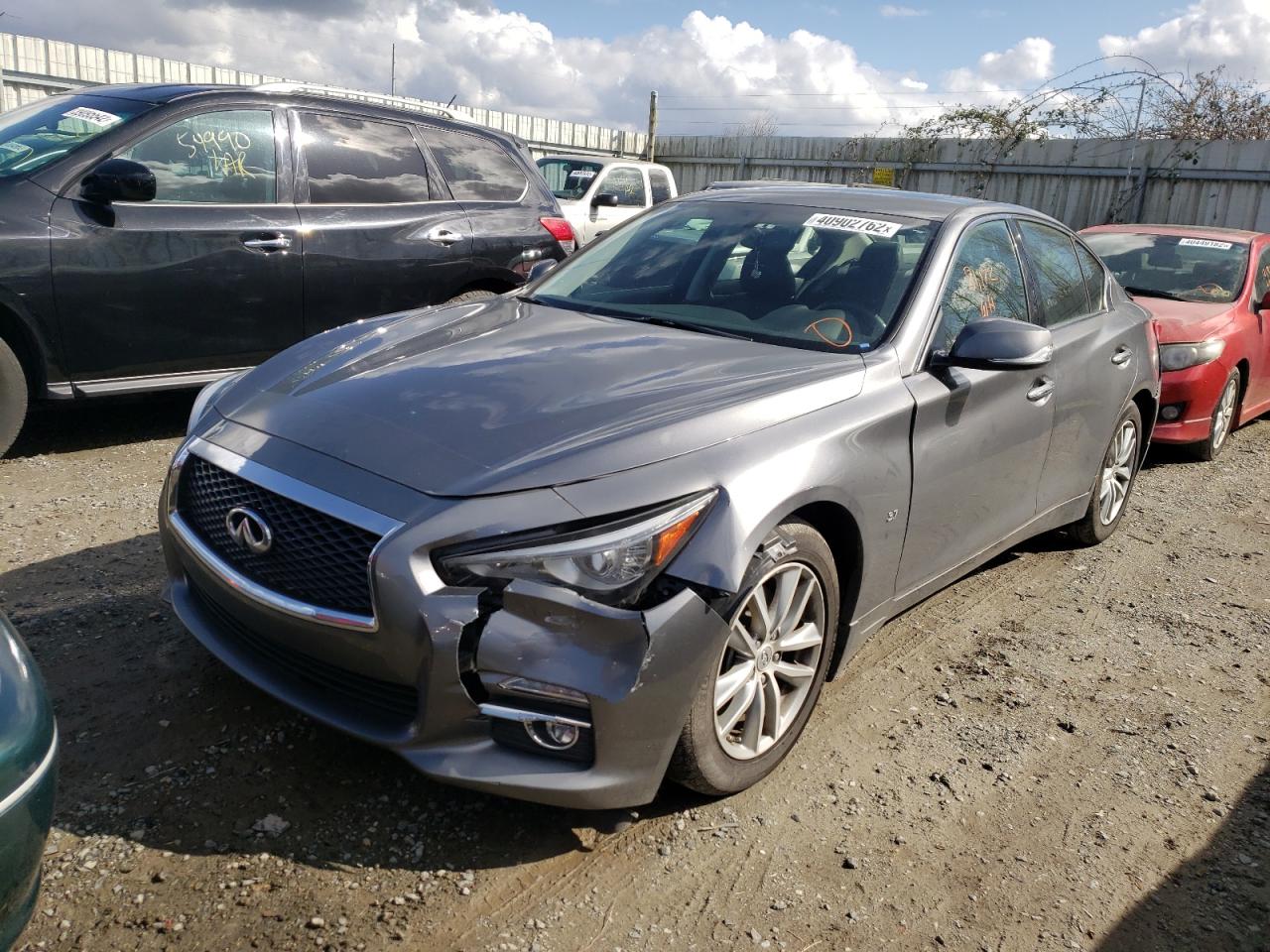 Photo 2 from auction – 2015 INFINITI Q50 BASE with VIN JN1BV7AR2FM405815