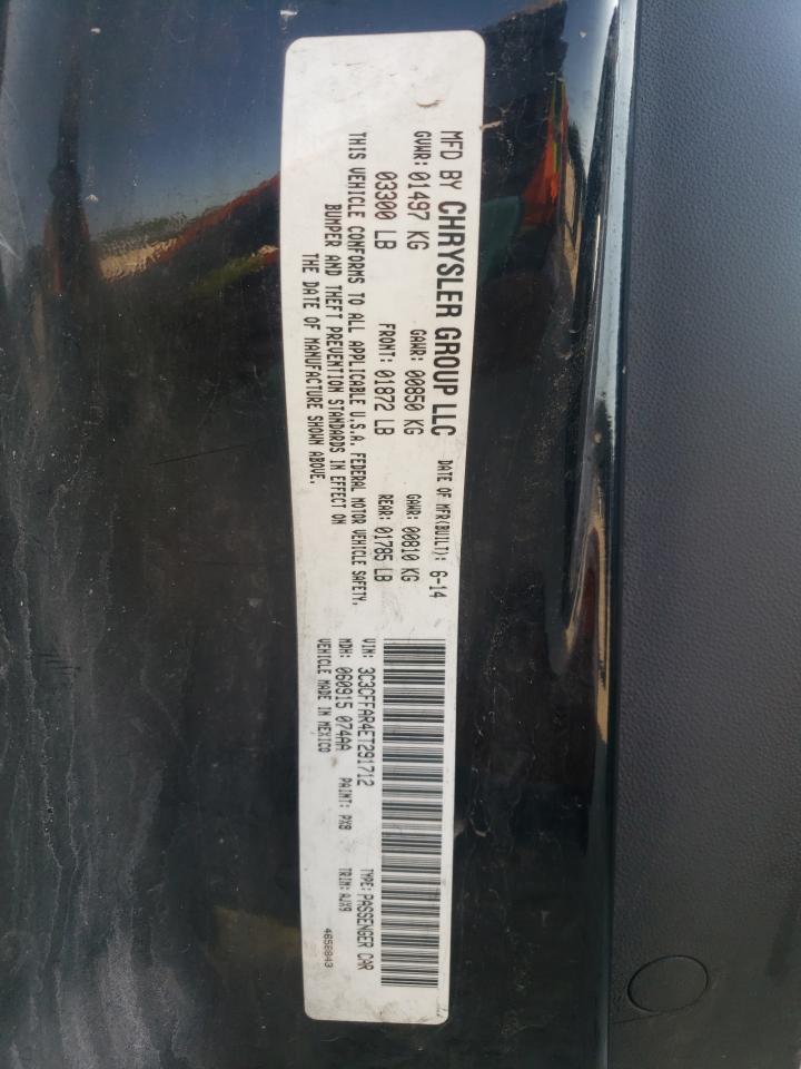 Photo 10 from auction – 2014 FIAT 500 POP with VIN 3C3CFFAR4ET291712